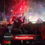 Fiesta en Quetzaltenango con el banderazo en apoyo a Xelajú MC