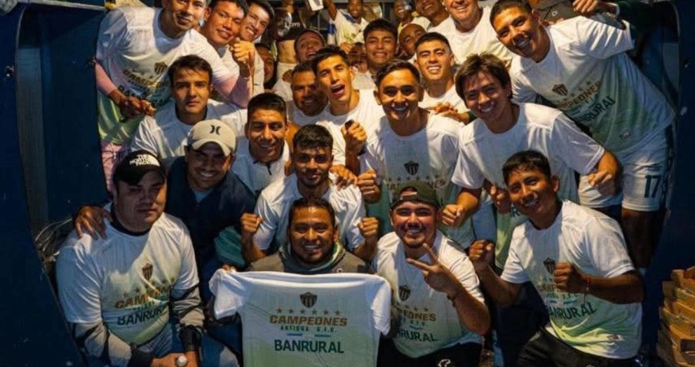 ¡Antigua GFC, Bicampeón!