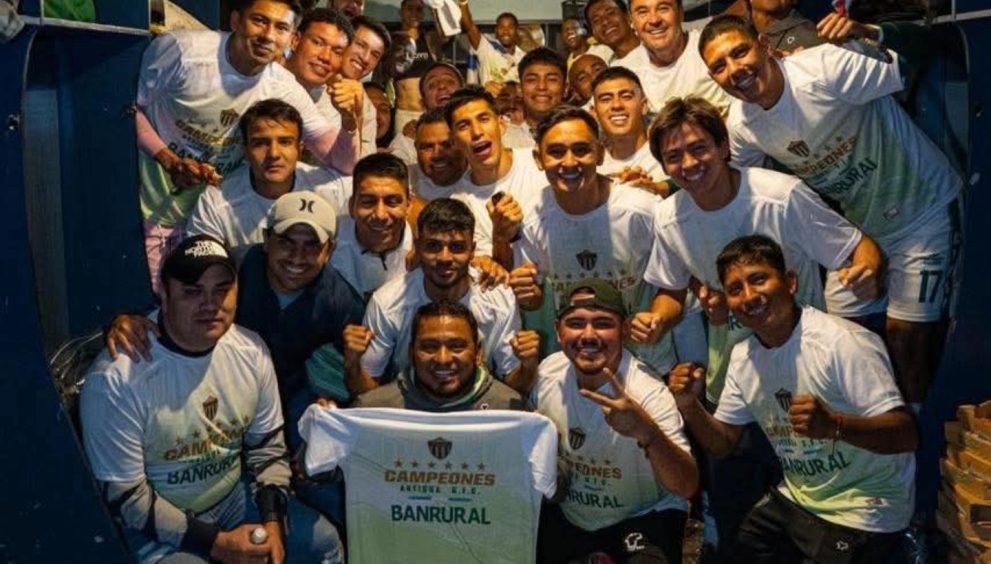 ¡Antigua GFC, Bicampeón!
