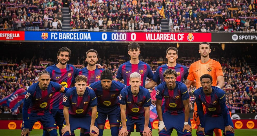 Lamine Yamal guía al Barcelona a una goleada sobre el Villarreal y ha mantener el liderato