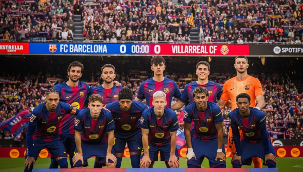 Lamine Yamal guía al Barcelona a una goleada sobre el Villarreal y ha mantener el liderato