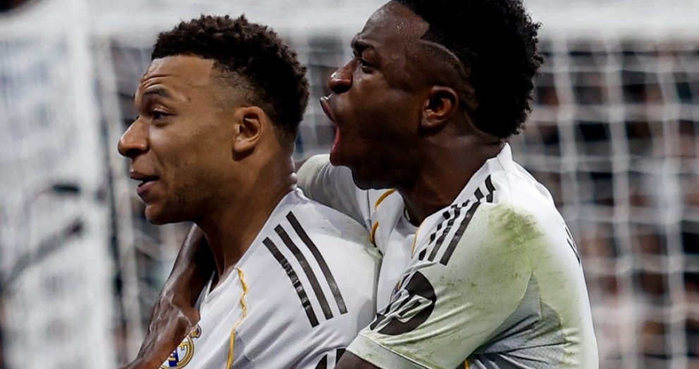 Mbappé rescata al Real Madrid en el Bernabéu ante un combativo Rayo