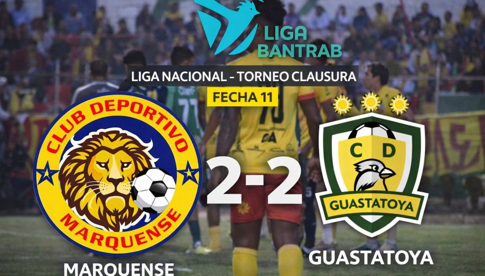 Guastatoya se lleva un punto de la casa de Marquense