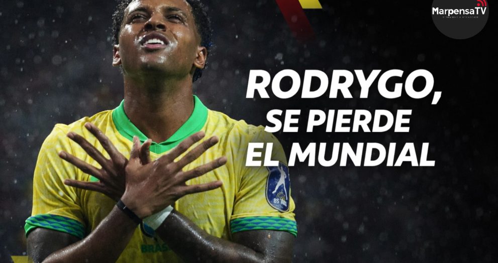 Confirmado: Rodrygo es baja para el Mundial United 2026