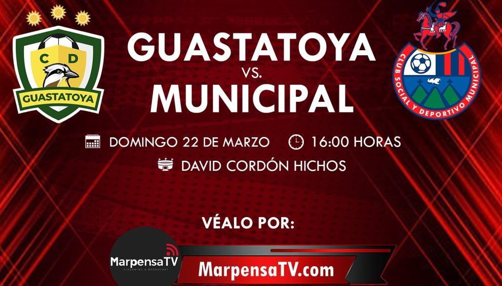 Previa: Dónde y cuándo ver el juego de Guastatoya ante Municipal