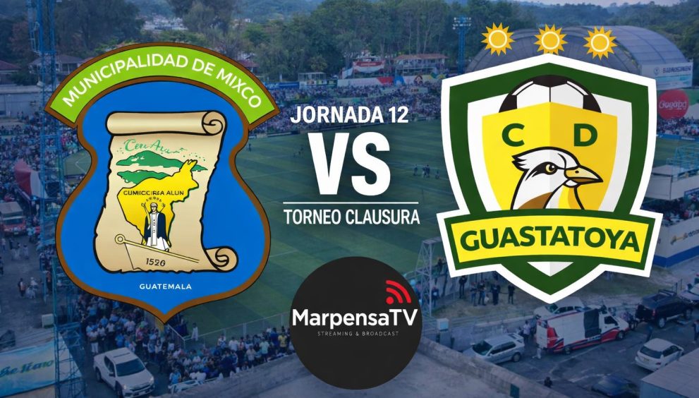 Todos los detalles del Mixco ante Guastatoya en la fecha 12 del Clausura