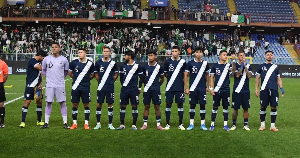 Guatemala confirma tres partidos ante selecciones mundialistas