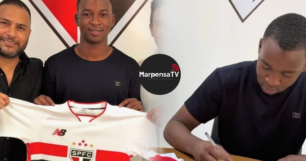 El guatemalteco Marvin Ávila es presentado en el Sao Paulo FC de Brasil