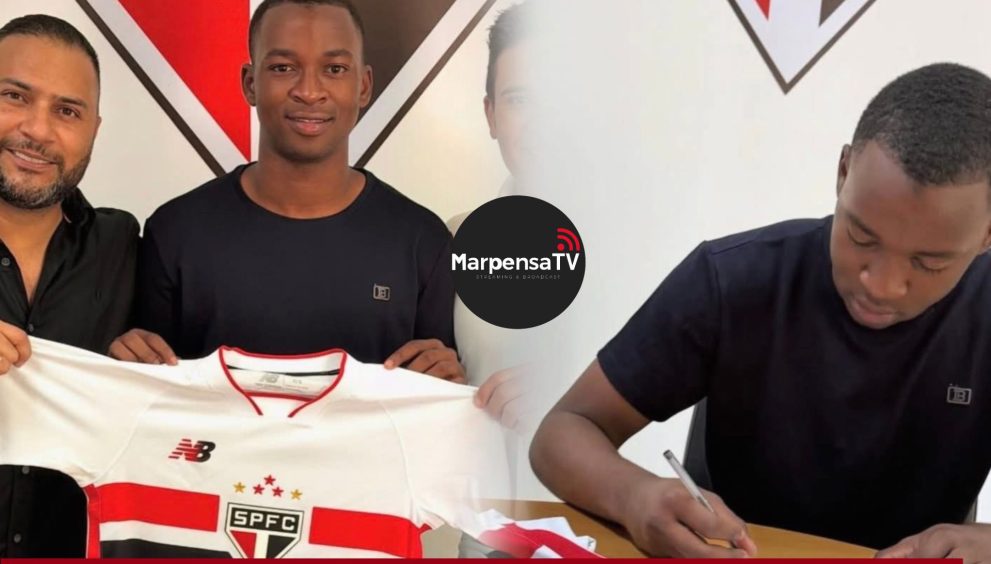 El guatemalteco Marvin Ávila es presentado en el Sao Paulo FC de Brasil