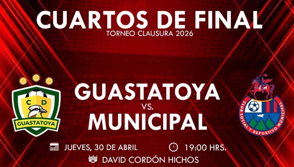 Dónde y cuándo ver el juego de Guastatoya ante Municipal