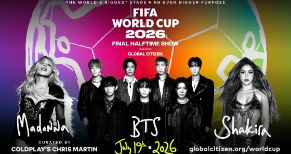 Madonna, Shakira y BTS encabezarán el primer show de mediotiempo en una final de la Copa Mundial