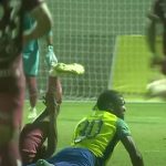 (VIDEO) Romário da Silva sufre grave lesión en partido de la liga hondureña