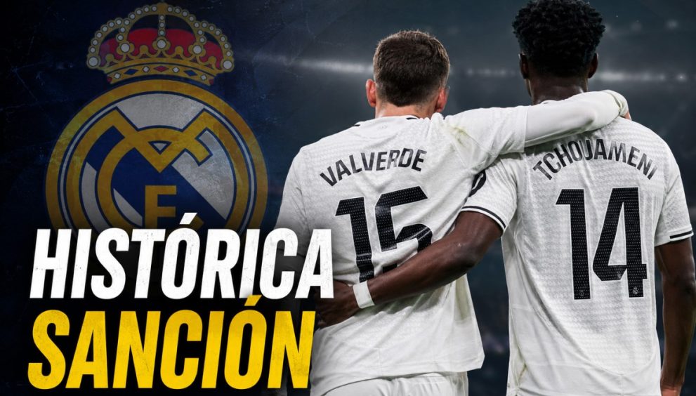 Histórica sanción para Federico Valverde y Aurélien Tchouaméni