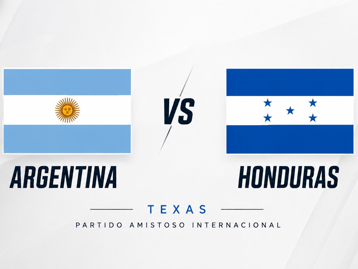Argentina pone a prueba su poder ante Honduras en Texas y sin Messi