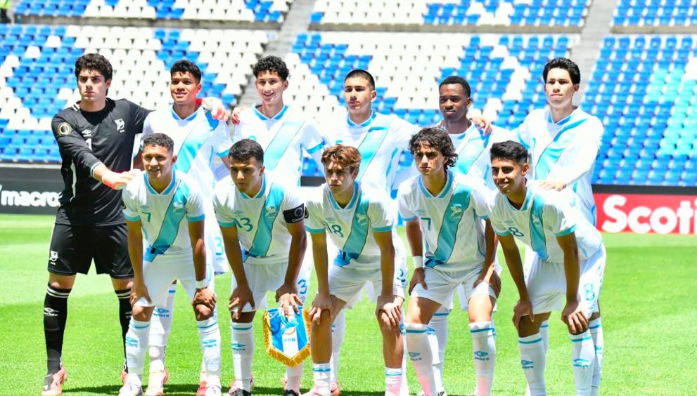 Guatemala busca reaccionar ante Antigua y Barbuda para seguir con vida en el Premundial Sub-20