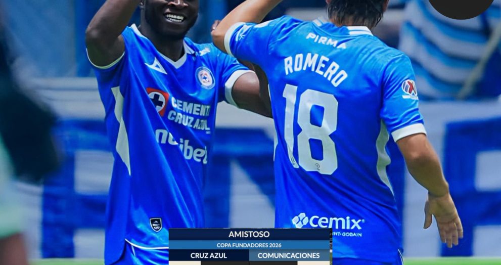 Cruz Azul golea 6-0 a Comunicaciones y conquista la Copa Fundadores