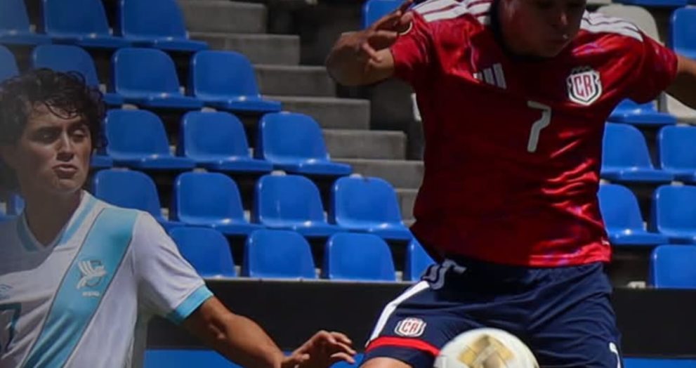 Guatemala cae ante Costa Rica y queda cuesta arriba en el Premundial Sub-20 de la Concacaf