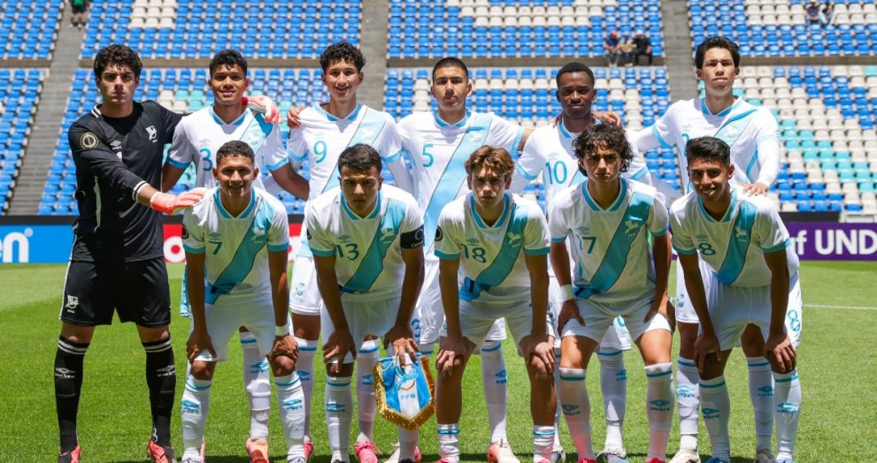 Guatemala golea a Antigua y Barbuda y queda segunda en el Grupo B del Premundial Sub-20