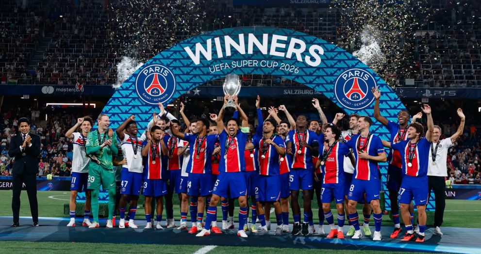 PSG conquista la Supercopa de Europa ante Aston Villa
