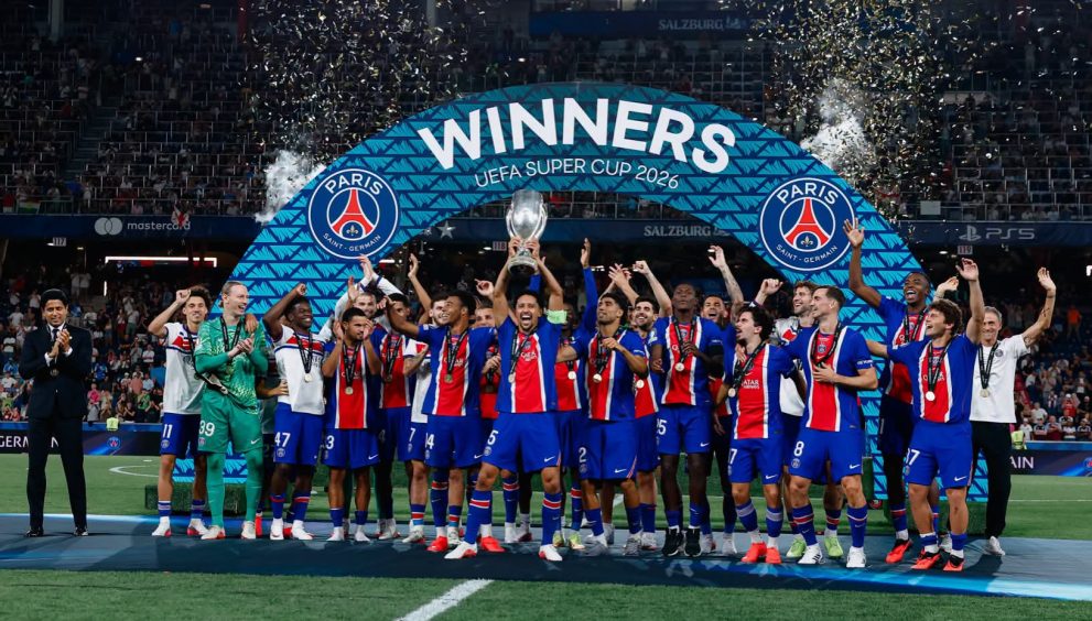PSG conquista la Supercopa de Europa ante Aston Villa