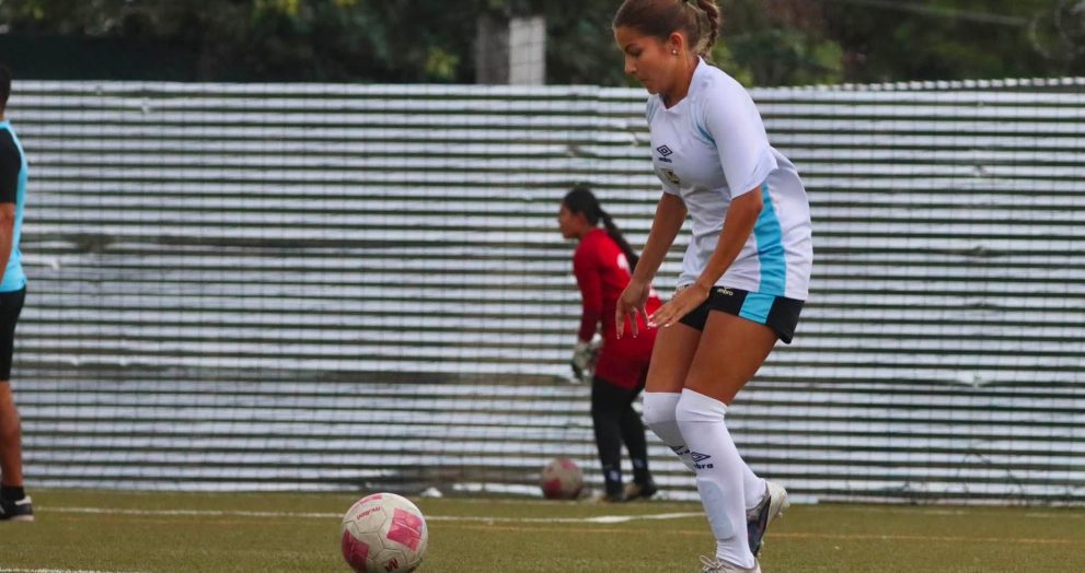 Eva María Pensamiento encabeza a las legionarias de la Selección Sub-20 femenina de Guatemala