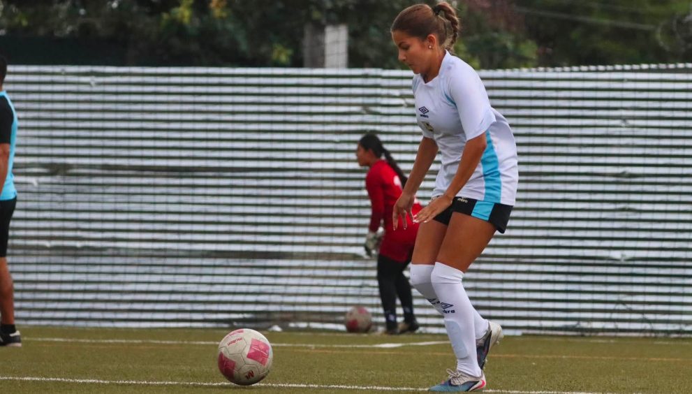 Eva María Pensamiento encabeza a las legionarias de la Selección Sub-20 femenina de Guatemala